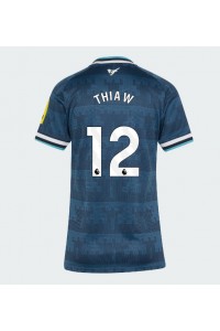 Newcastle United Malick Thiaw #12 Jalkapallovaatteet Naisten Vieraspaita 2026-27 Lyhythihainen